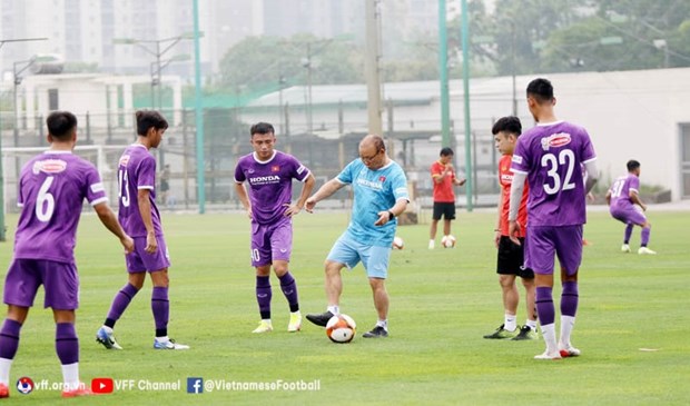 SEA Games 31: Вьетнам назвал 20 игроков главного состава мужскои сборнои по футболу до 23 лет hinh anh 1