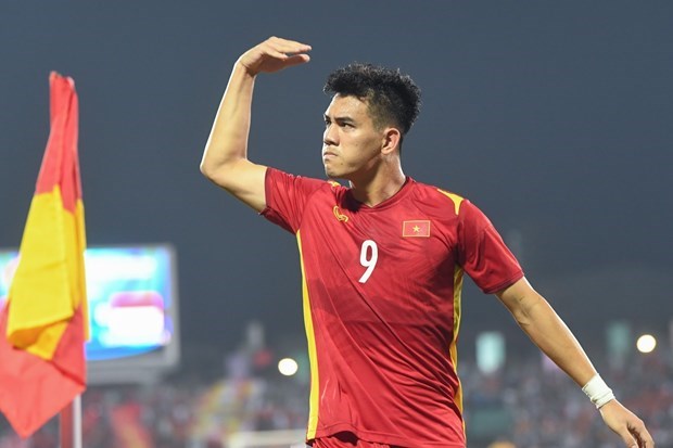 Сборная U23 Вьетнама победила сборную U23 Индонезию в первом матче в рамках SEA Games 31 hinh anh 1
