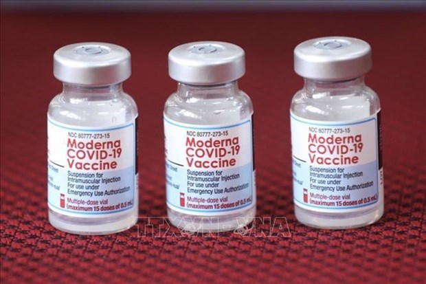 Вакцина Moderna COVID-19 используется для детеи 6-12 лет hinh anh 1