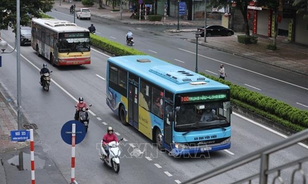 Ханои расширяет возможности общественного транспорта во время SEA Games 31 hinh anh 1