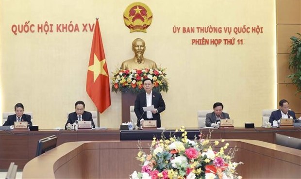 В Ханое открылось 11-е заседание Постоянного Комитета НС Вьетнама hinh anh 1