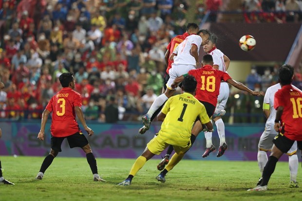 SEA Games 31: Вьетнам выходит в полуфинал после победы над Восточным Тимором hinh anh 1