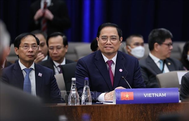 Премьер-министр Фам Минь Тьинь завершил визит в США hinh anh 1