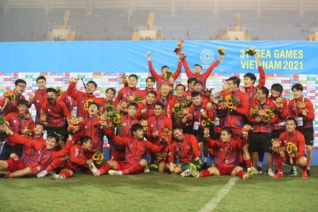 Футбольная победа Вьетнама в SEA Games широко освещается в зарубежных СМИ hinh anh 1