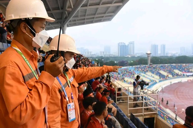 Электрическая корпорация Вьетнама обеспечила безопасное и стабильное электроснабжение во время SEA Games 31 hinh anh 1