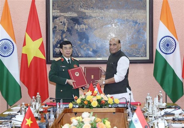 Вьетнам и Индия договорились укреплять оборонное партнерство hinh anh 3