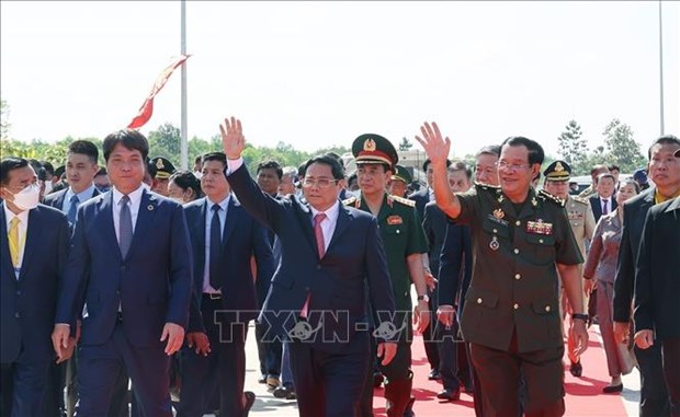Премьер-министр Камбоджи высоко оценил помощь Вьетнама в свержении режима геноцида Пол Пота hinh anh 2