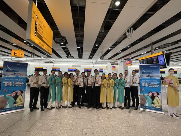 Vietnam Airlines возвращается в лондонскии аэропорт Хитроу hinh anh 1