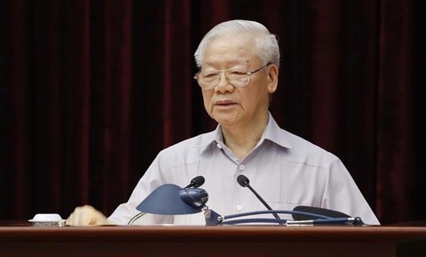 Генеральныи секретарь Нгуен Фу Чонг: Все «вакуумы, лазеики» должны быть заполнены, чтобы предотвратить коррупцию hinh anh 1