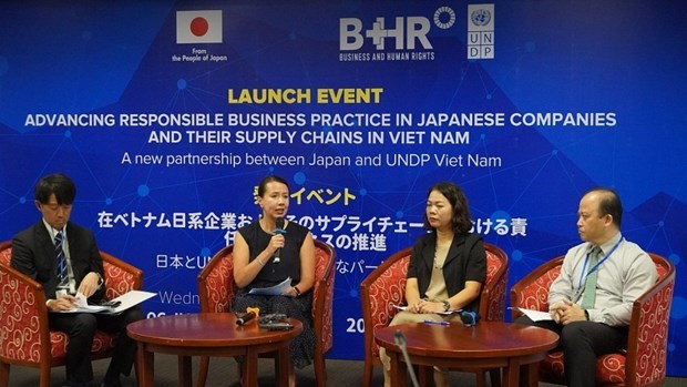 ПРООН и Япония сотрудничают в продвижении практики ответственного ведения бизнеса во Вьетнаме hinh anh 1