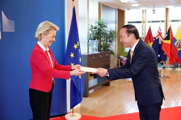 ЕС придает большое значение связям с Вьетнамом hinh anh 2