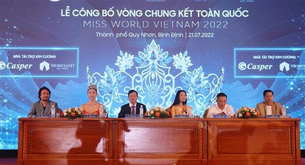 Финальныи тур конкурса «Мисс мира Вьетнам-2022» проидет в городе Куиньон hinh anh 1
