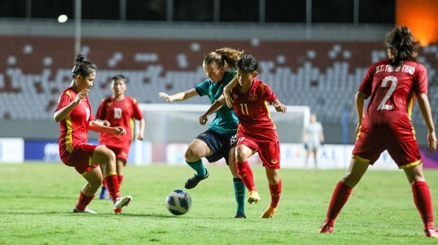 Женская сборная U18 Вьетнама завоевала серебро на Чемпионате Юго-Восточнои Азии 2022 г. hinh anh 1
