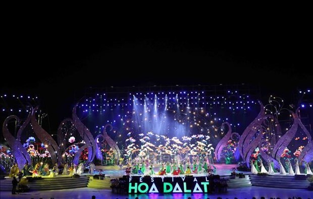 Фестиваль цветов в Далате 2022 года продлится два месяца и будет состоять из 51 события hinh anh 1