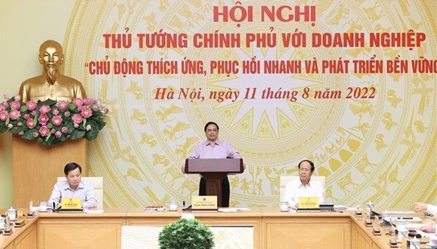 Конференция премьер-министра с бизнесом надеется ускорить восстановление экономики hinh anh 1