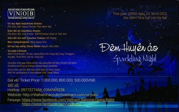 Концерт «Sparkling Night» вернется в Ханои 24 августа hinh anh 1