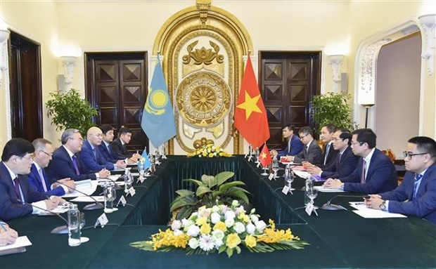 Вьетнам и Казахстан развивают многогранное сотрудничество hinh anh 1