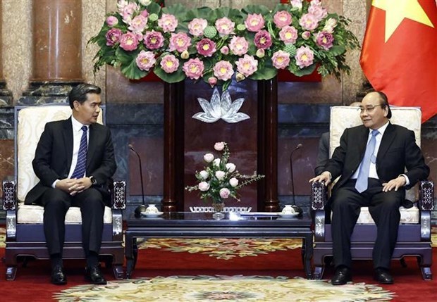 Президент Нгуен Суан Фук принял генерального прокурора Лаоса hinh anh 1