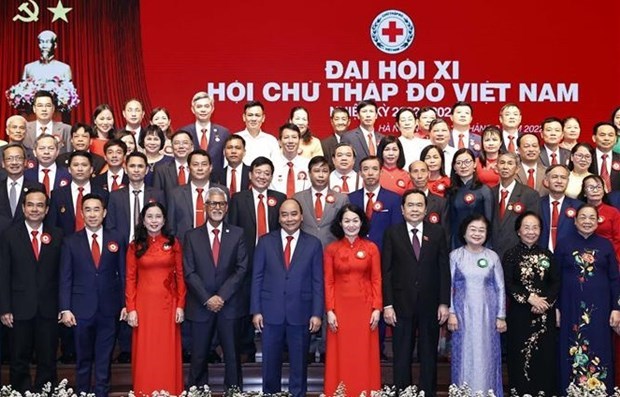 Открывается 11-и Национальныи конгресс Вьетнамского общества Красного Креста hinh anh 1