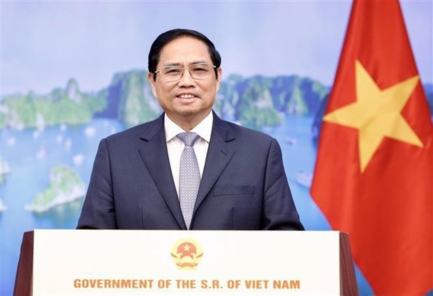 Премьер-министр выступил на Восточном экономическом форуме hinh anh 1