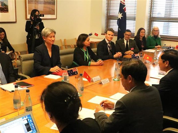 Министр иностранных дел Буи Тхань Шон посетил с официальным визитом Австралию hinh anh 1