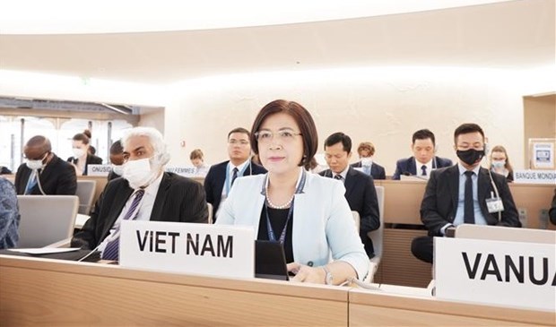 Вьетнам принял участие на открытии 51-и сессии Совета ООН по правам человека hinh anh 1