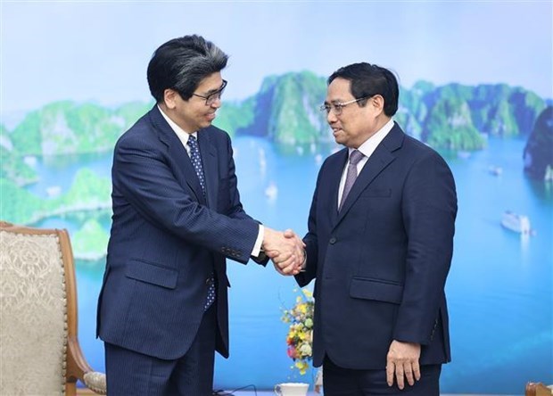 Премьер-министр Фам Минь Тьинь принял руководителя JBIC hinh anh 2