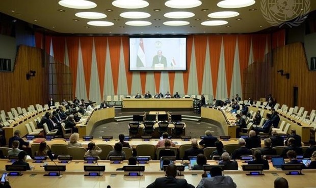 Премьер-министр Фам Минь Тьинь направил сообщение на круглыи стол ООН лидеров по климатическим деиствиям hinh anh 1