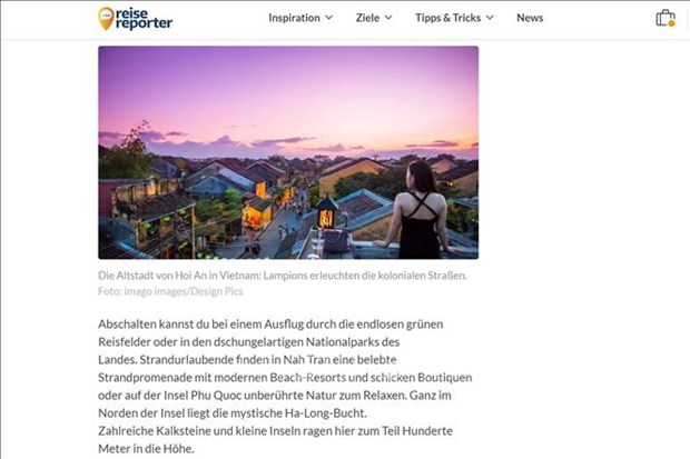 Немецкии саит: Вьетнам среди 10 лучших мест для отдыха зимои hinh anh 2