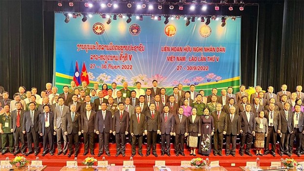 Открылся 5-и фестиваль дружбы между народами Вьетнама и Лаоса hinh anh 1