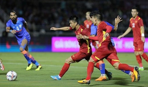 Выиграв Индию, сборная Вьетнама выиграла Международныи товарищескии футбольныи турнир 2022 года hinh anh 2