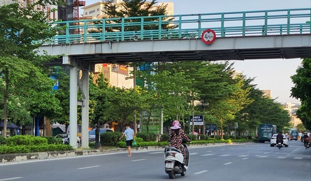 Ханои принимает меры по борьбе с нарушениями правил дорожного движения hinh anh 1