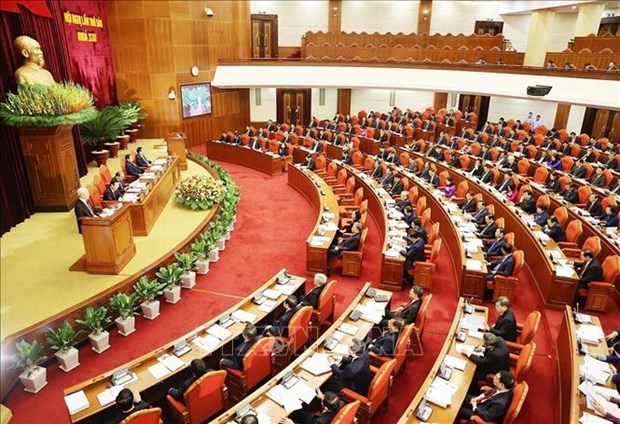 6-ои Пленум ЦК КПВ: Исключение из Партии секретаря парткома провинции Хаизыонг Фам Суан Тханга hinh anh 1