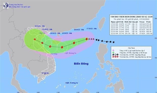 Таифун «Несат» входит в Восточное море, местные жители предупреждены о необходимости быть начеку hinh anh 1