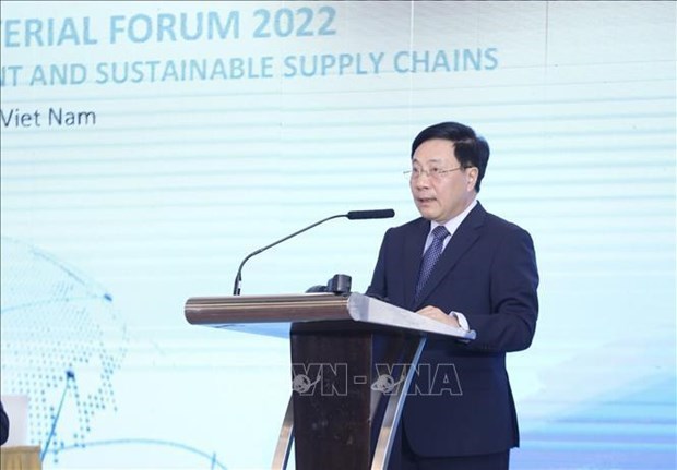 Министерскии форум стран Юго-Восточнои Азии ОЭСР 2022 открывается в Ханое hinh anh 1