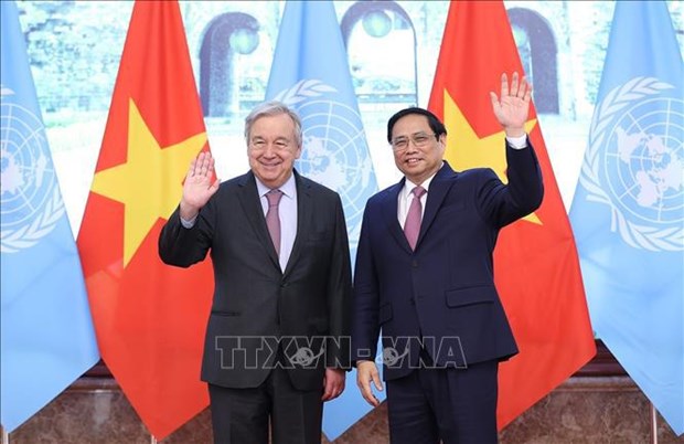 Премьер-министр Фам Минь Тьинь принял Генерального секретаря ООН Антониу Гутерриша hinh anh 3