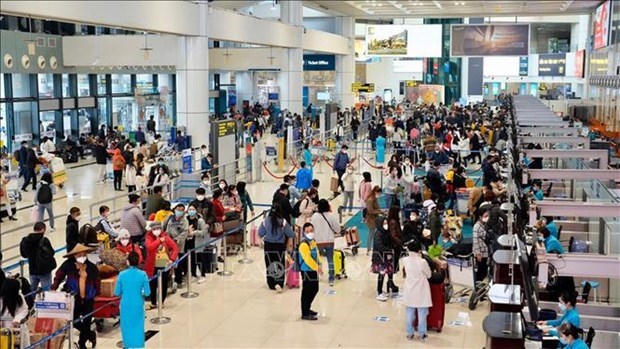 Пассажиропоток через вьетнамские аэропорты сократился в октябре hinh anh 1