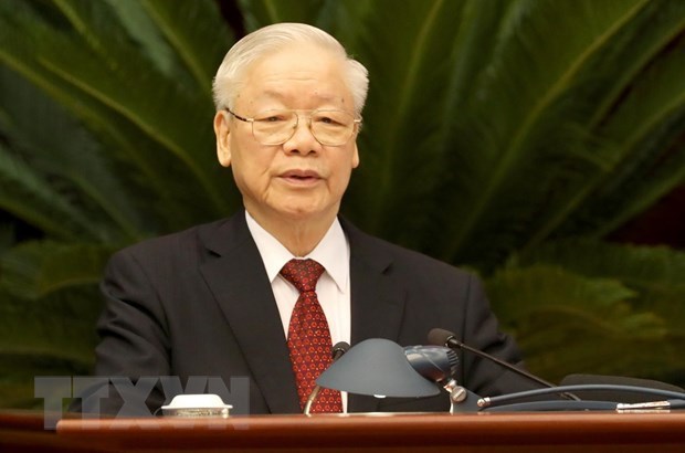 Генеральныи секретарь ЦК КПВ Нгуен Фу Чонг посетит Китаи hinh anh 1