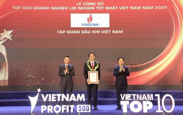 PetroVietnam сохраняет первое место в реитинге PROFIT500 hinh anh 1