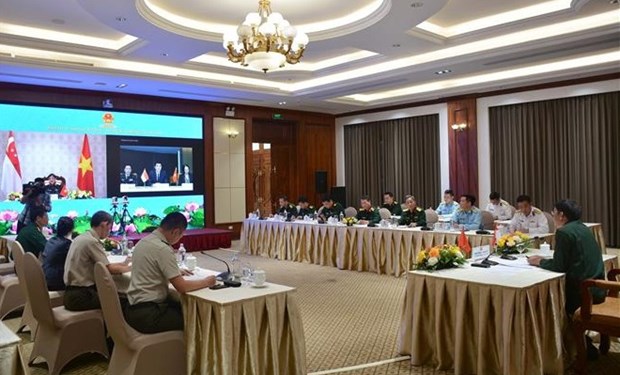 Вьетнам и Сингапур расширяют оборонное сотрудничество hinh anh 2