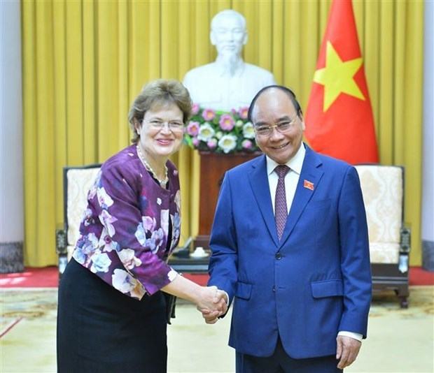 Президент Вьетнама принял губернатора Южнои Австралии hinh anh 2