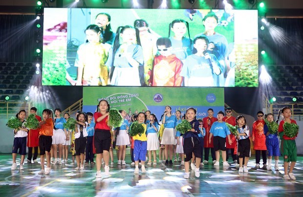 ЮНИСЕФ продвигает силу спорта для развития вьетнамских детеи hinh anh 1
