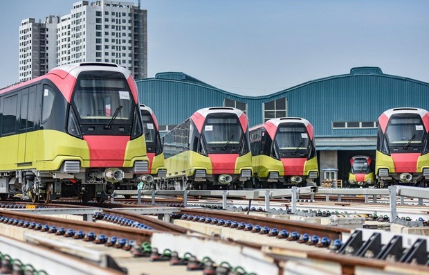 Еще одна городская железнодорожная система Ханоя будет испытана в начале следующего месяца hinh anh 1
