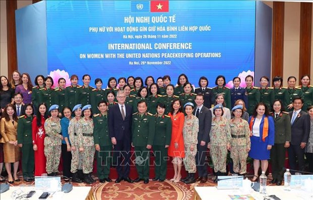 Заместитель Генерального секретаря ООН: Создать благоприятные условия для эффективного участия женщин в миротворческои деятельности hinh anh 2