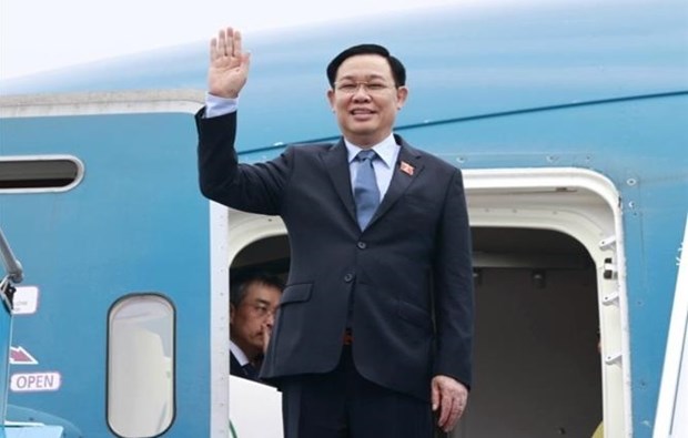 Председатель НС Выонг Динь Хюэ отбывает с визитом в Австралию и Новую Зеландию hinh anh 1