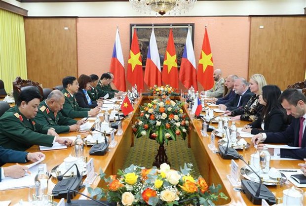 Министр обороны Чехии находится с официальным визитом во Вьетнаме hinh anh 2