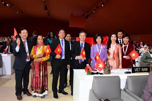 Посол: Многосторонняя культурная дипломатия помогает Вьетнаму блистать в ЮНЕСКО hinh anh 1