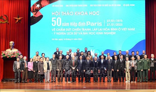 Парижское мирное соглашение – успех вьетнамскои дипломатии: симпозиум hinh anh 2