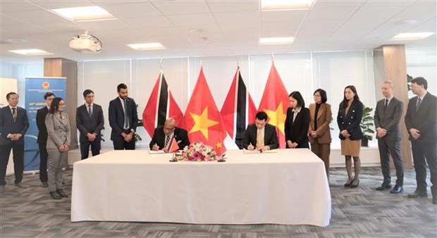 Вьетнам установил дипломатические отношения с Тринидадом и Тобаго hinh anh 1