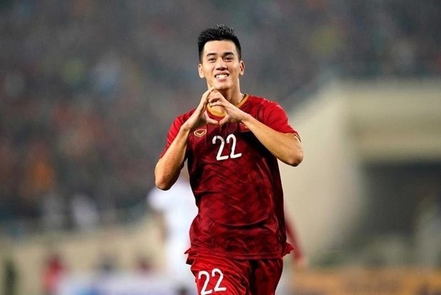 Вьетнамскии нападающии Тиен Линь номинирован на «Золотои мяч Азии-2022» hinh anh 1
